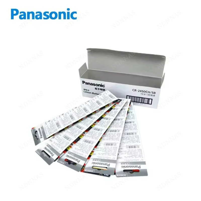 Original PANASONIC CR2450 CR 2450 3V Lithium Battery( 2-30PCS )For Watch Calculator Clock Remote Control Toys Button Coins Cell view 5