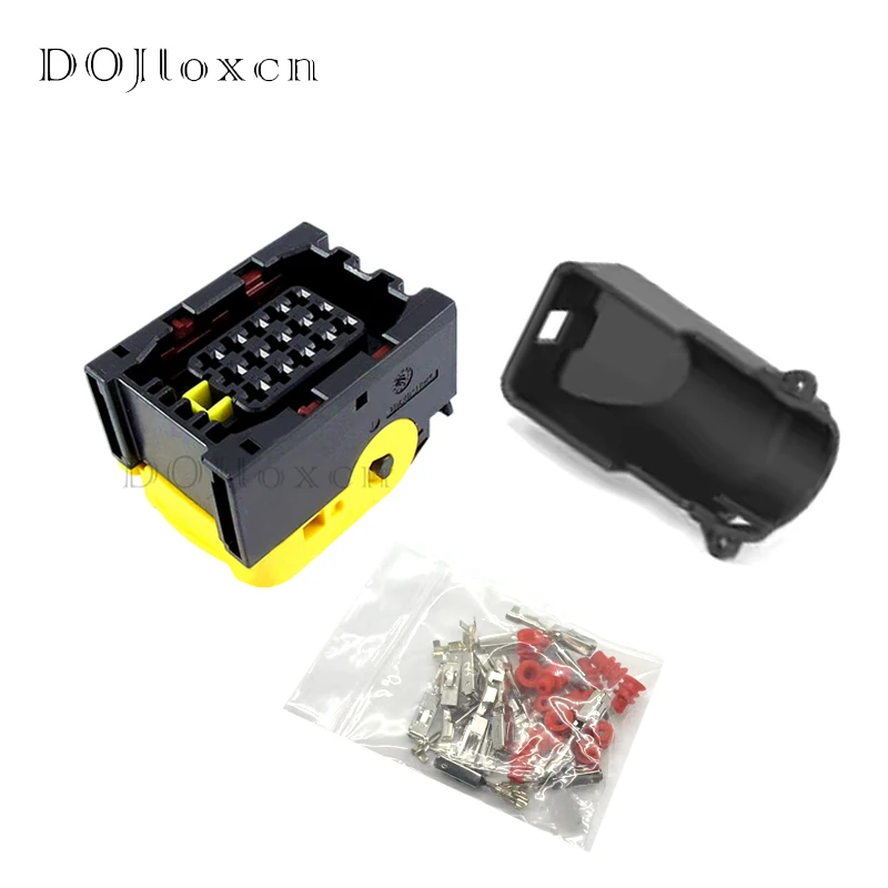 1/5/10/20 Sets 15 Pin Tyco LEAVYSEAL Series 1-1534126-1 Auto Wiring Connector Shell With Terminals Original Authentic Socket