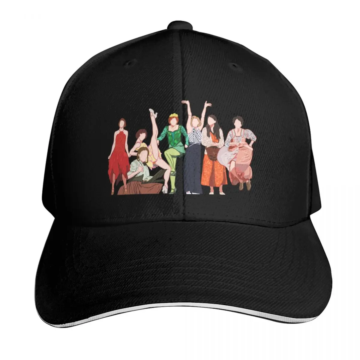 

Sutton Foster Roles Baseball Cap Hip Hop Luxury Hat Hood Thermal Visor Hats For Men Women's
