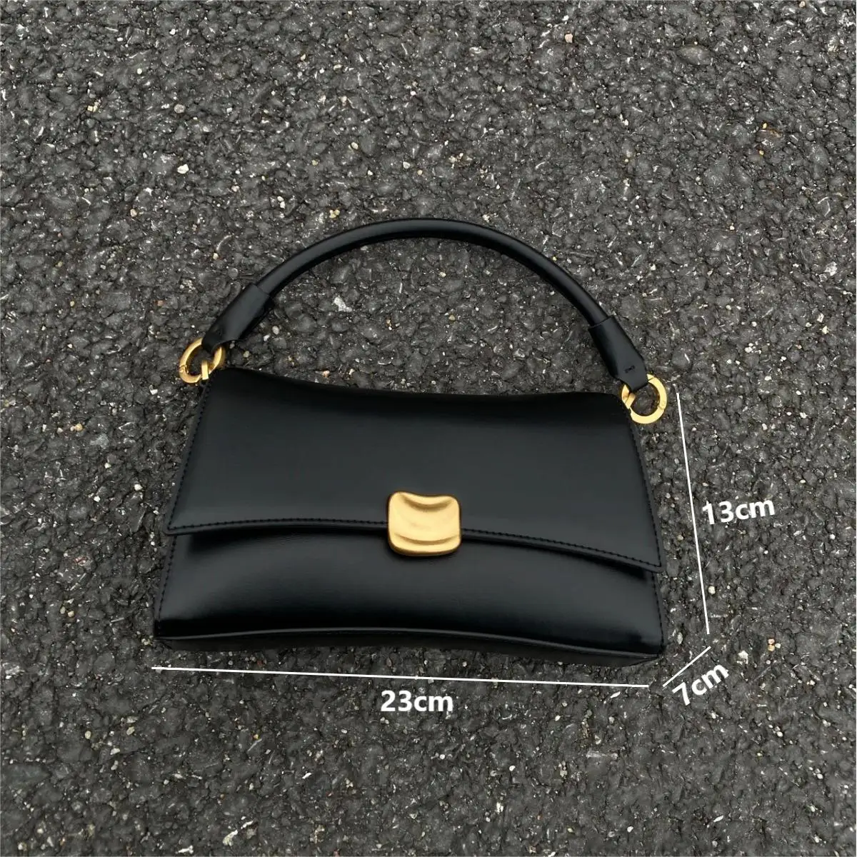 2024 Fashion Women PU Leather Underarm Crossbody Bags Casual Flap Shoulder Bags for Women Small Square Bags Vintage Handbags