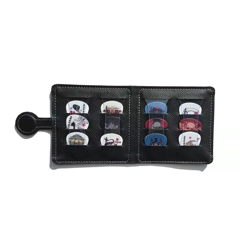 

Pick Bag Wear-resistant Guitars Accessory Convenient Organizer Pouch Holder Portable Box Ukulele Supply