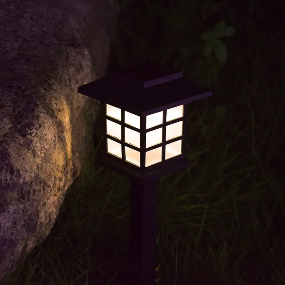 2/1PCS/Set Outdoor LED lighting solar courtyard lights palace lights plug-in lawn mini solar lights waterproof lawn lamp