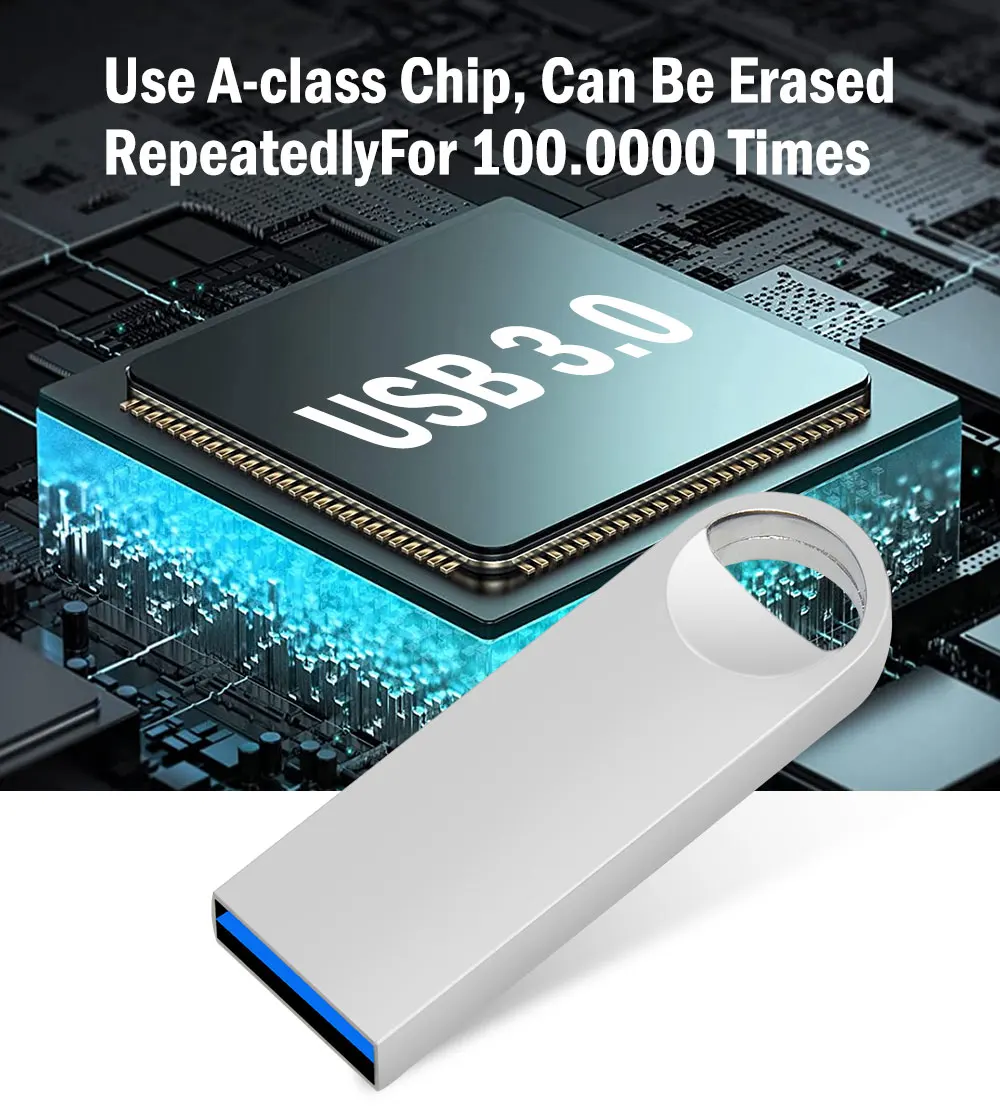 10/20/50 قطعة محرك فلاش USB 3.0 بندريف عصا 64 جيجابايت مقاوم للماء الذاكرة محرك أقراص USB 128 جيجابايت هايت سرعة القلم محركات فلاش USB هدية
