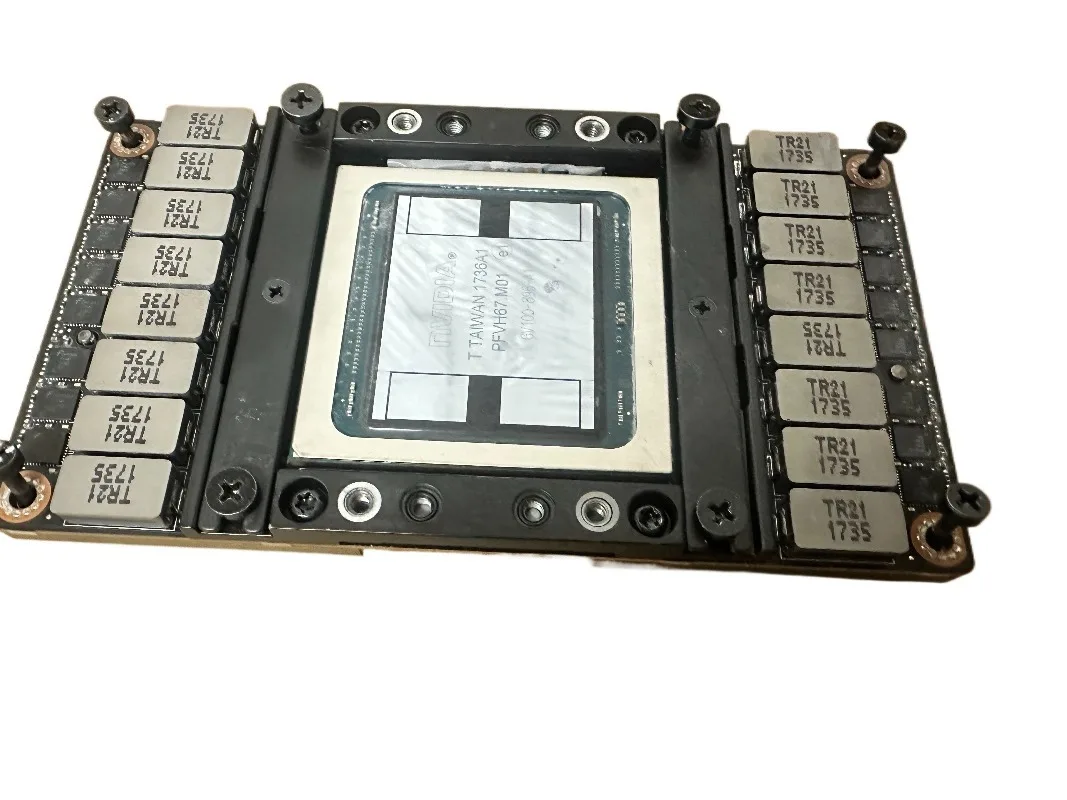 Disassemble the Nvidia Tesla V100 SXM2 16GB  computing card and the SXM2 module.