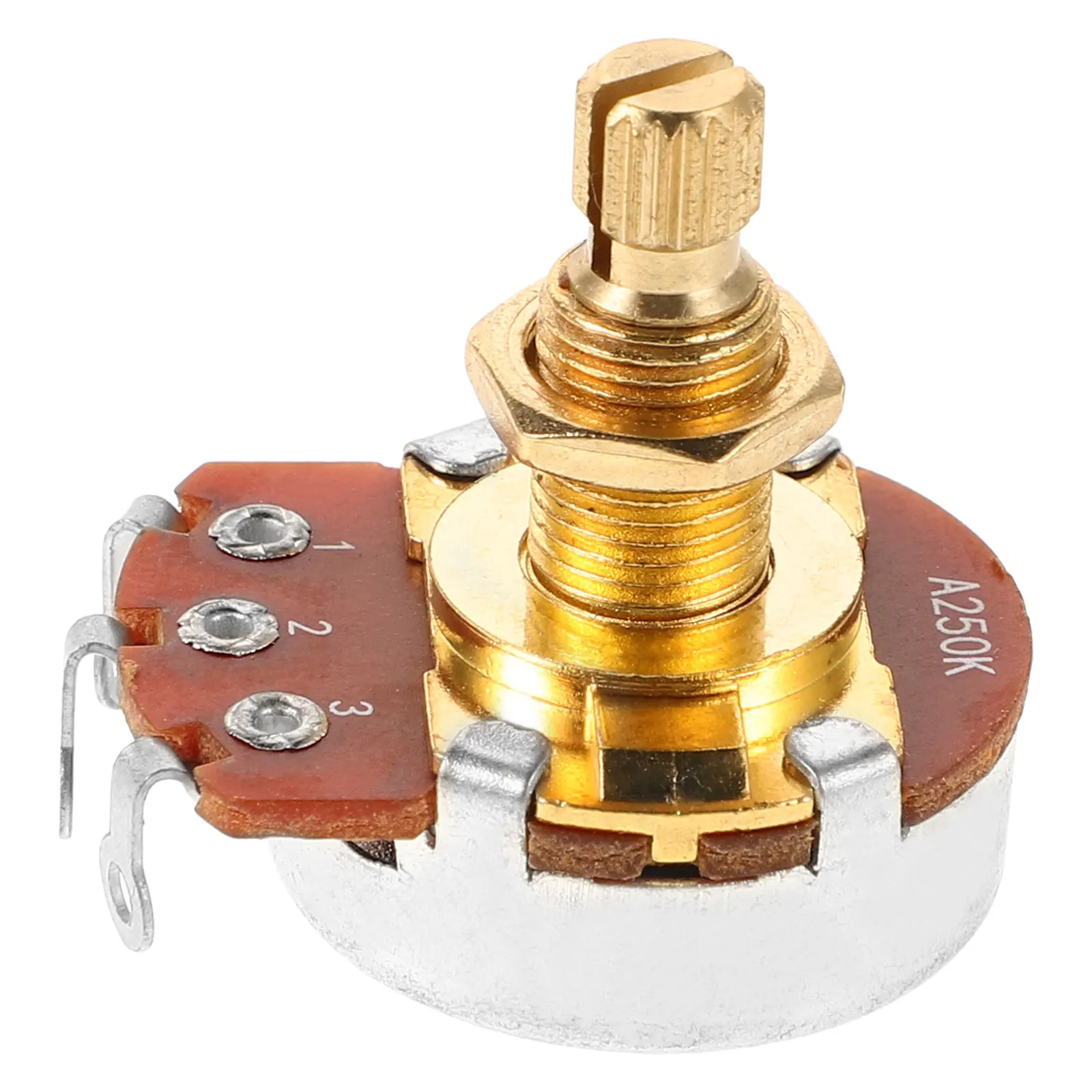 

Copper Potentiometer Electric Guitar Pots Knob Audio Volume Tone Bass Part