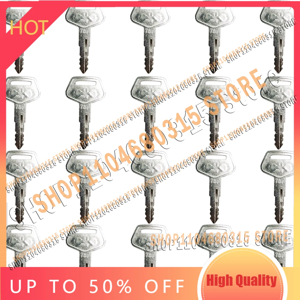 20/15/10/5/1PCS New 787 Heavy Equipment Key for Forklift Backhoe Excavat Trackor
