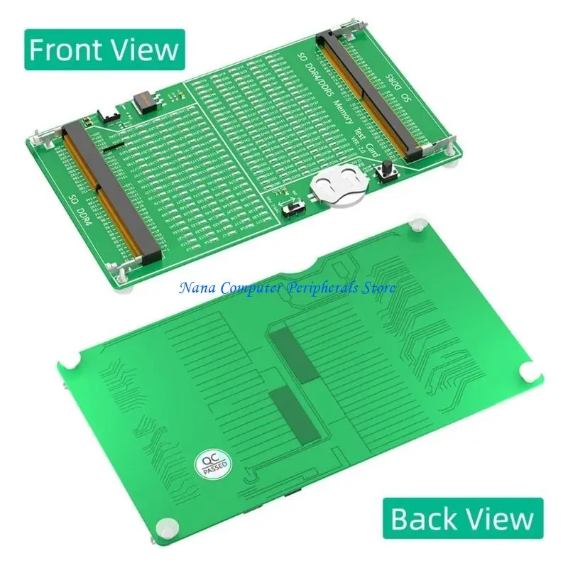 

F68C Features Laptop SO DDR4 DDR5 Memory Test Card with LED Indicators Computer Adapter Board