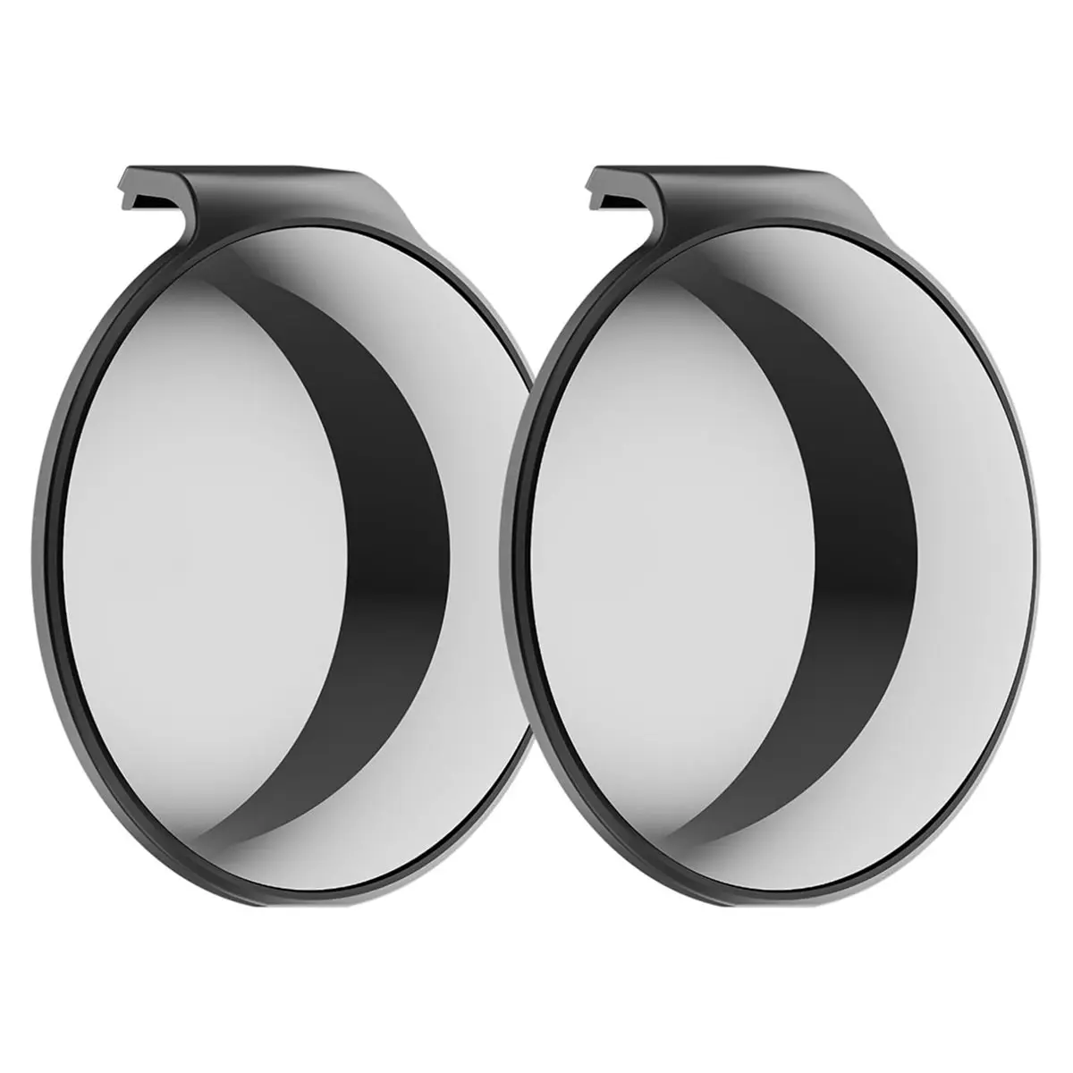 DT75BG ND64 Filter for 360 Action Camera, 2-Pack Neutral Density Filters, Aluminum Frame with Curved Optical Glass