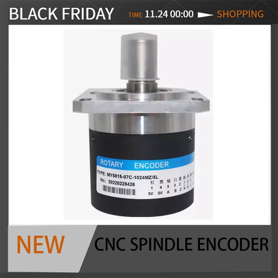 

MY5815-07C-1024MZ/5L spindle photoelectric encoder 100 200 360 500 1000ROTARY