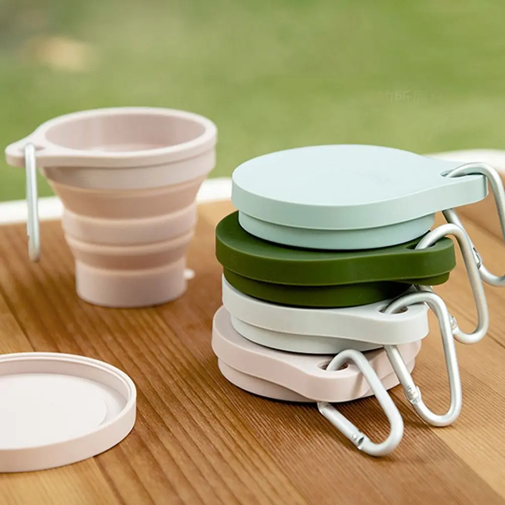

150ML Portable Water Cup Camping Teacup Outdoor Travel Retractable Cup Folding Cup Coffee Mugs Drinking Mug
