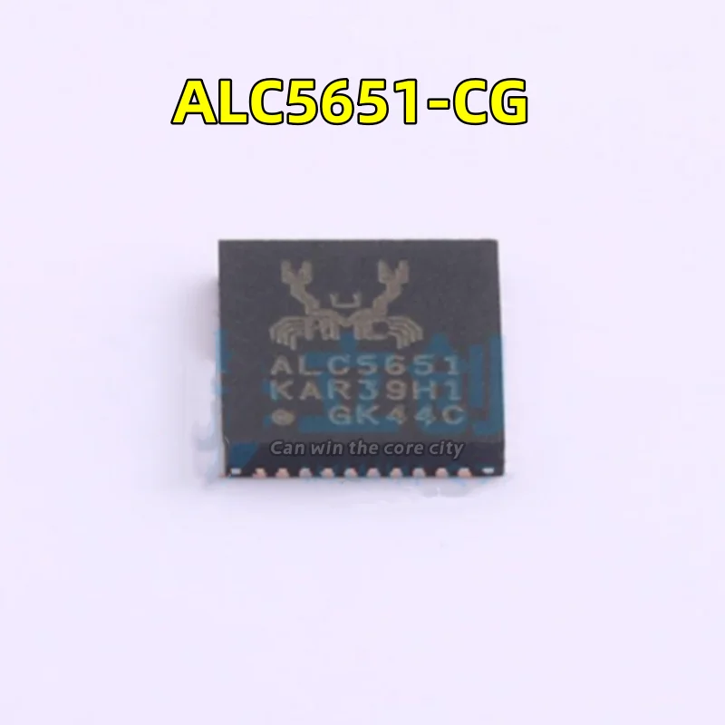 

1-100 PCS/LOT New ALC5651-CG screen printing ALC5651 package: QFN-40, audio interface chip original spot