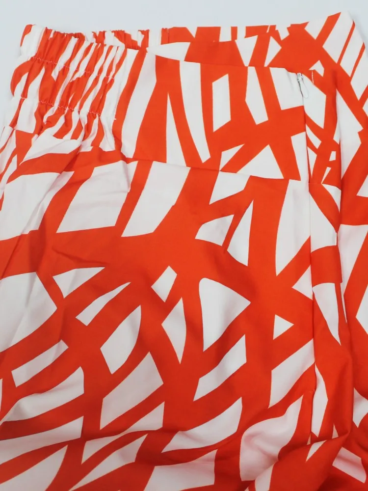 طقم مكون من قطعتين ملابس بمقاسات كبيرة للصيف والخريف بدون أكتاف وأكمام طويلة وتنورة طويلة أطقم نسائية ملابس خروج بدلة مكتب للسيدات