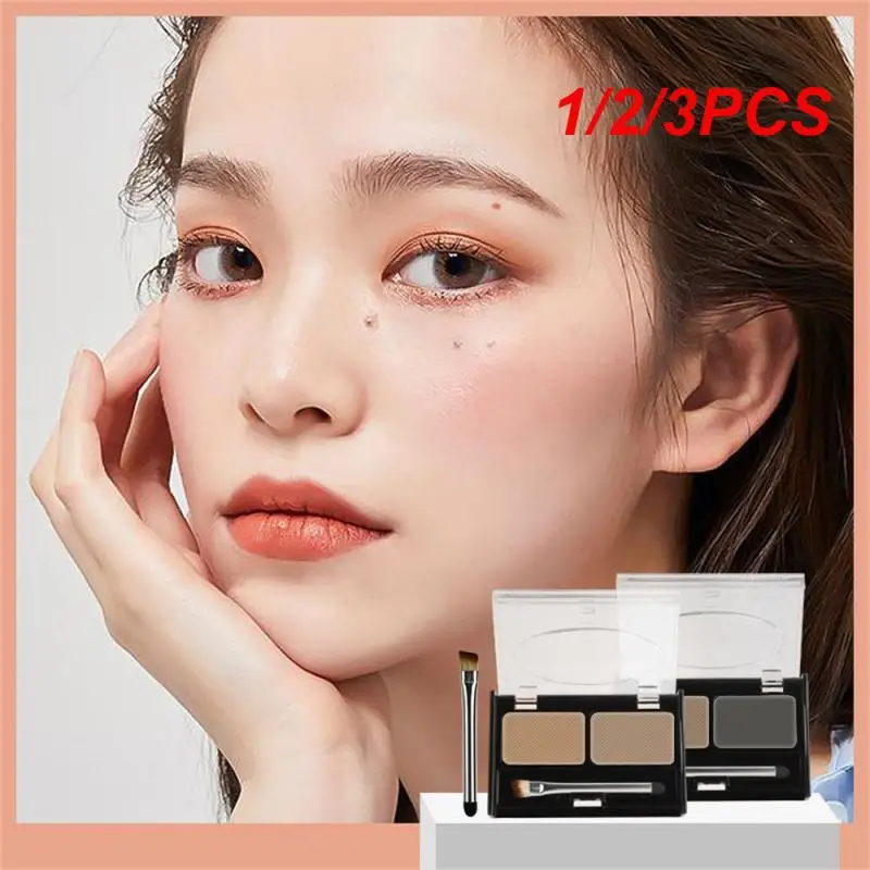 1/2/3PCS Waterproof The Powder Is Smooth And Delicate Can Maintain Delicate Makeup For A Long Time Eyebrow Powder Serves