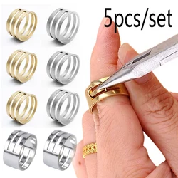 5 teile/satz 17/18/19mm Jump Ring Öffnung Werkzeuge Schließen Finger Ringe Schmuck Tools Springen Ring Opener für DIY Schmuck Erkenntnisse