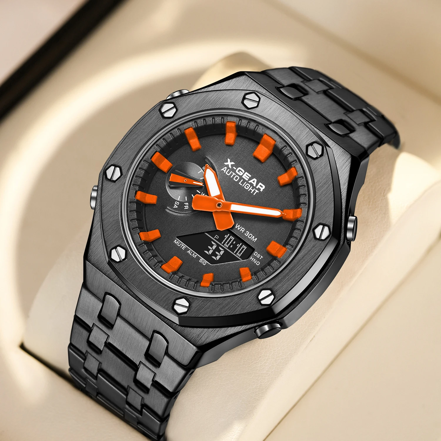 Reloj de Cuarzo Casual y Elega - Men'S Fashion X reseña y precio