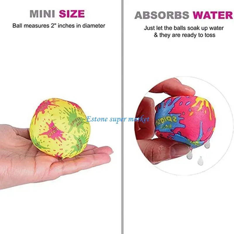 

090B Beach Water Balls Water Fight Ball 5PCS for Pools Backyard Funny Activity Game Interactive Toy Kids Summer Gift
