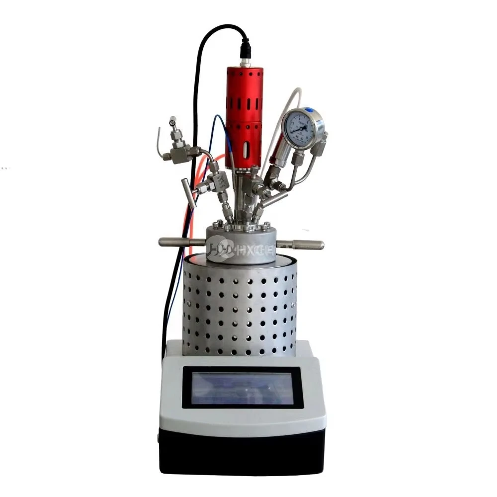 Karya reaktor terkomputerisasi laboratorium dengan karya reaktor baja tahan karat khusus