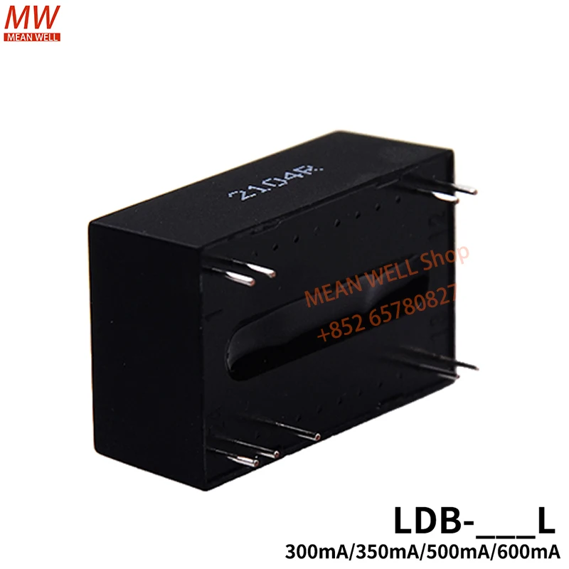 Original MEAN WELL DC-DC Constant Current Buck-Boost LED driver Switching power supply LDB-500L LDB-600L