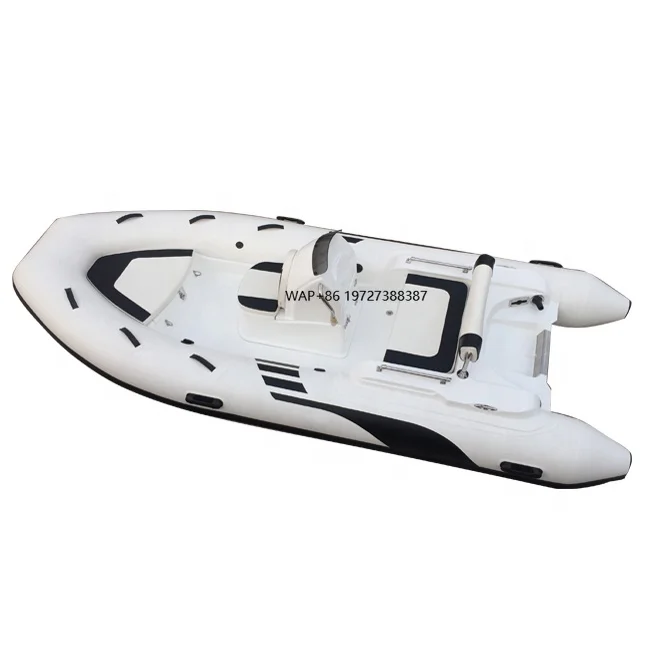 Nuevos barcos inflables de consola de dirección de PVC/Hypalon RIB 390 a la venta