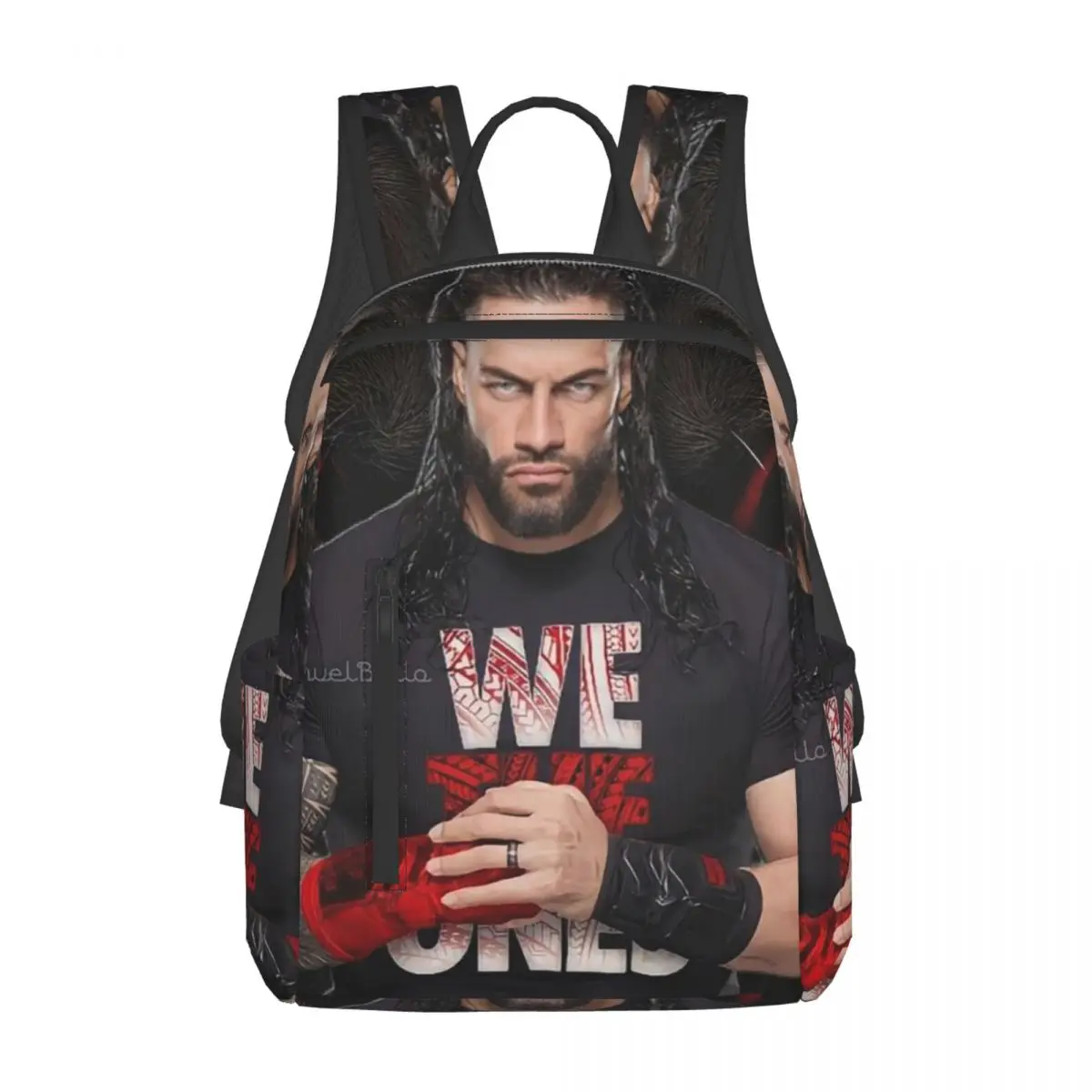 

Wrestler Roman Reigns Wrestling Backpack Daypack Children BookBag School Bag Shoulder Bags for Men Women