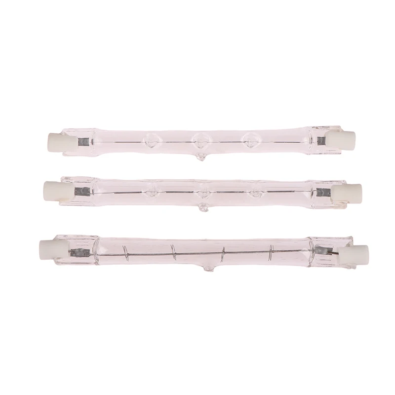 1Pc 100/200/300W Halogen Lamp 118mm Double Ended Linear R7s Halogen Light Bulb AC230V Household Decor R7s Halogen Bulb
