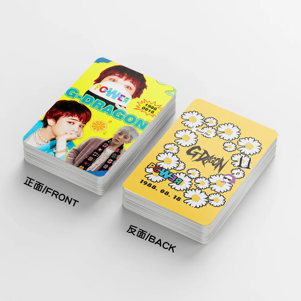 30 Pz/set Kpop Idol Boy BIGBANG Nuova Serie GD di Alta Qualità HD Printd Photocards Carte Lomo Ventole Collezione di Regali