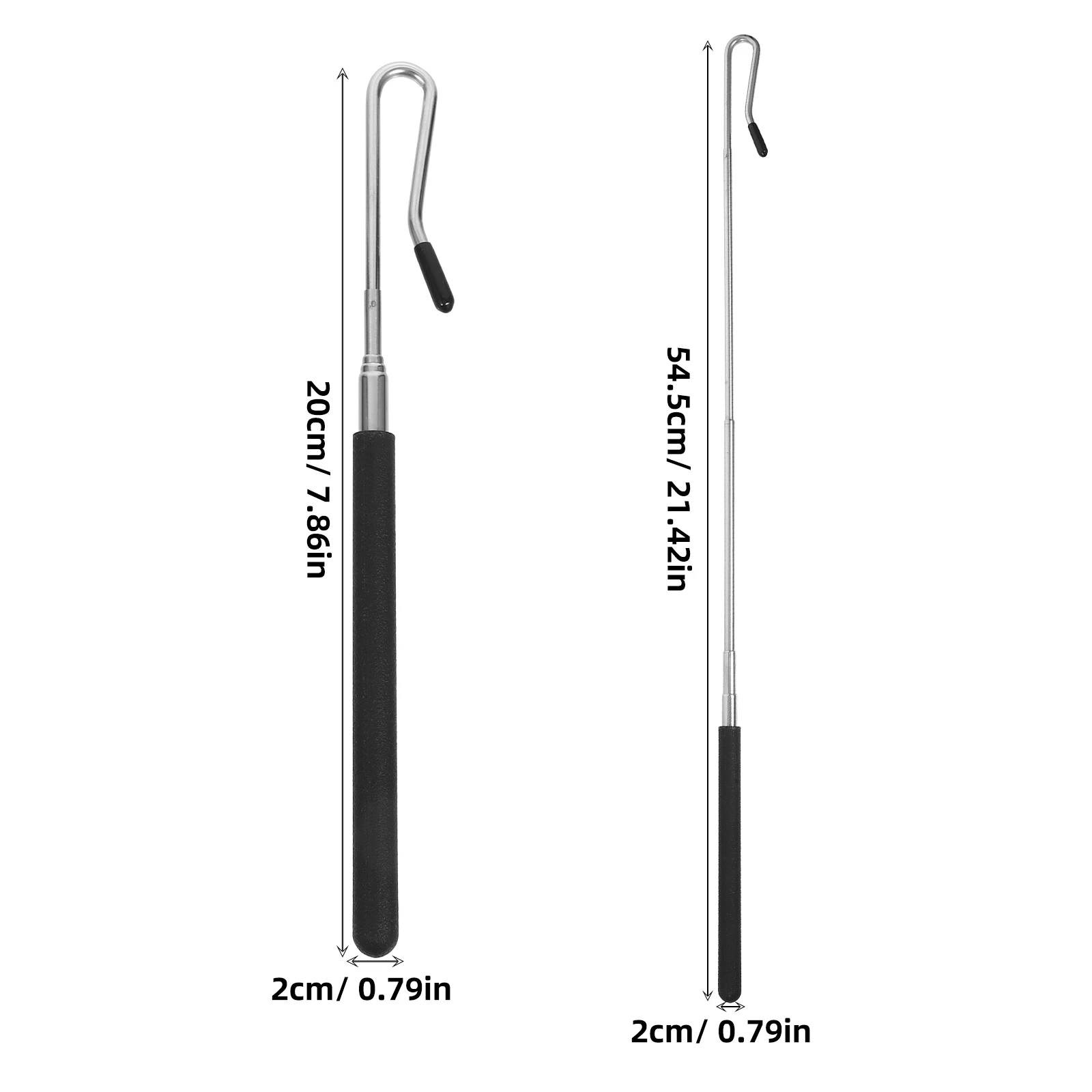 

2pcs Hand Puppet Joystick Control Rods Arm for Stage Performance Portable Use Manipulation Accessories