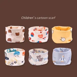 0-12years Winter Kids Scarf Cotton Children Warmer Neck Scarf Baby Neckerchief Cute Scarf Soft Neck Collar Children´s Scarves