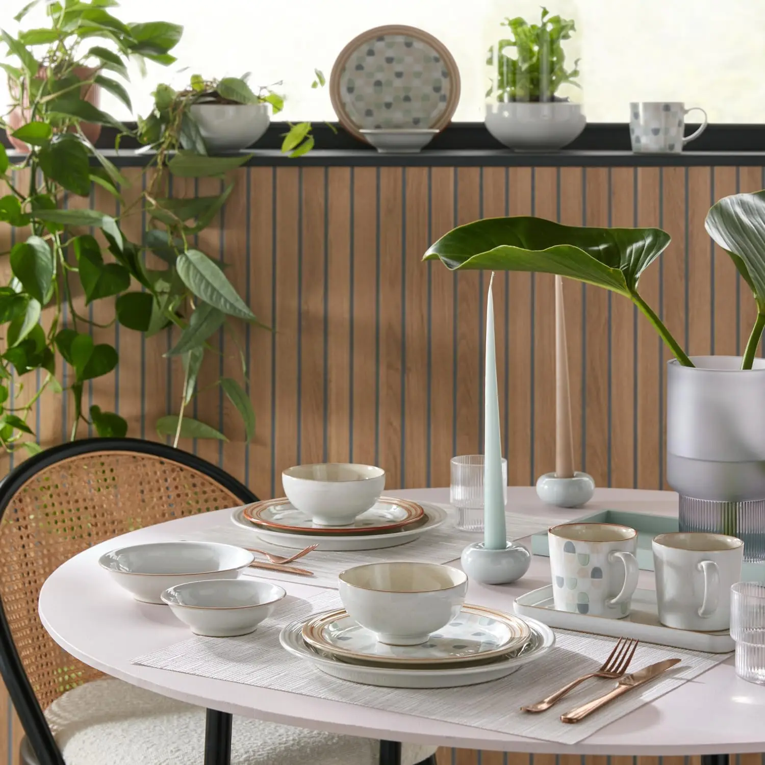 مجموعة أوعية أرز هيريتيج أتريوم مكونة من 4-16.2 أونصة من الحبوب اليومية والحساء والحلوى - حجر سيراميك آمن للاستخدام في غسالة الأطباق والميكروويف