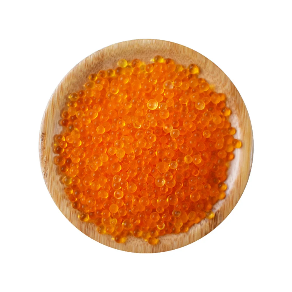 50g Reusable Orange Silica Gel Bead Desiccant Hygroscopic Dehumidifier For Camera Electronic Storage Gun Security