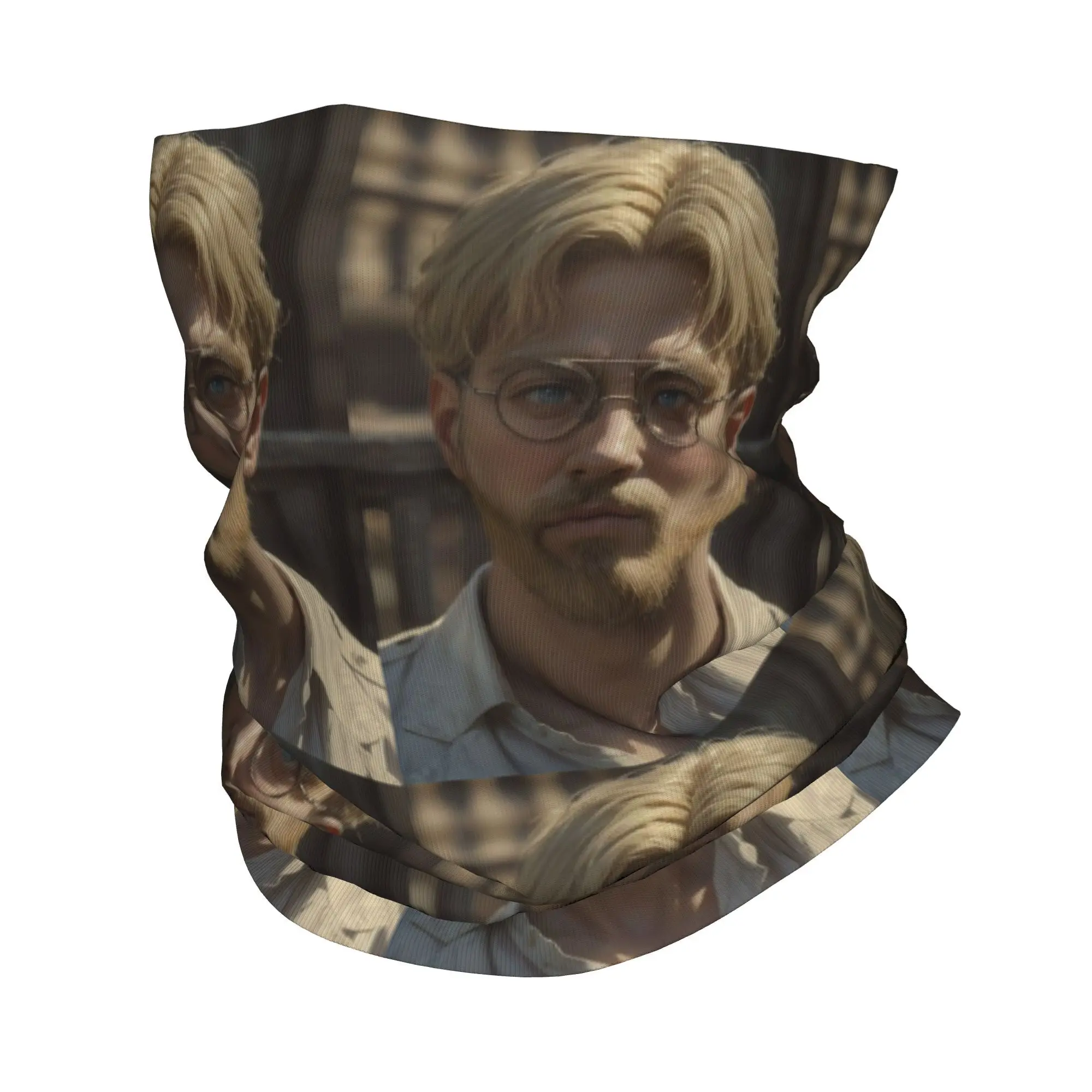 هجوم على تيتان Zeke Yeager باندانا غطاء الرقبة المطبوعة وشاح سحري أغطية الرأس الدافئة الرياضة في الهواء الطلق للرجال النساء الكبار كل موسم