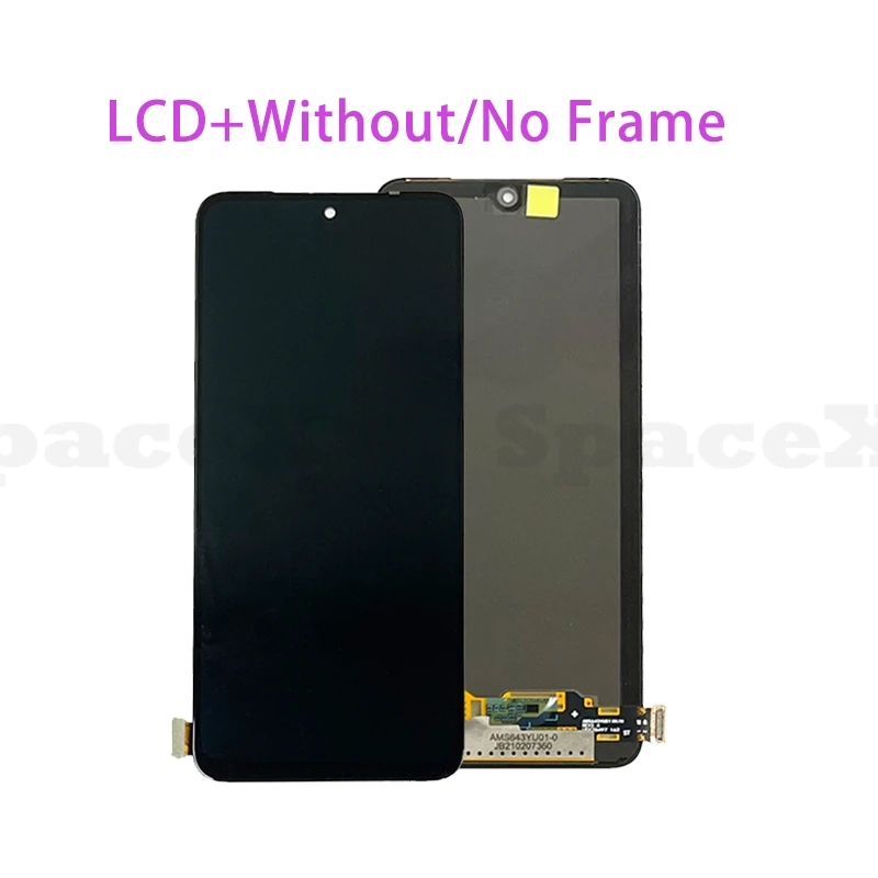 Imagem -04 - Substituição do Conjunto do Digitador da Tela Táctil 6.43 Amoled para Redmi Note 10s M2101k7bg Quadro do Lcd