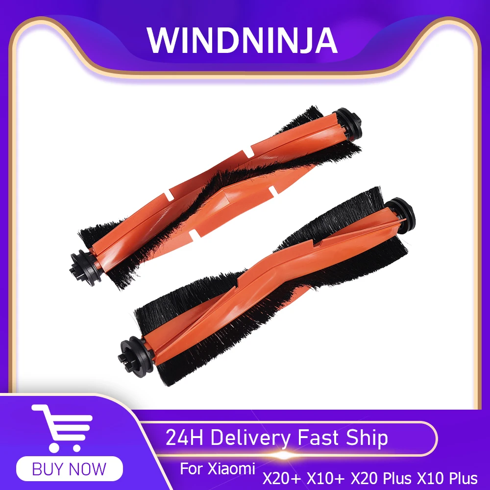 Roboter Vakuum Hauptbürste Teil Für Xiaomi X20 + X10 + X20 Plus X10 Plus Roll Pinsel Ersatz Zubehör für Haushalts Reinigung