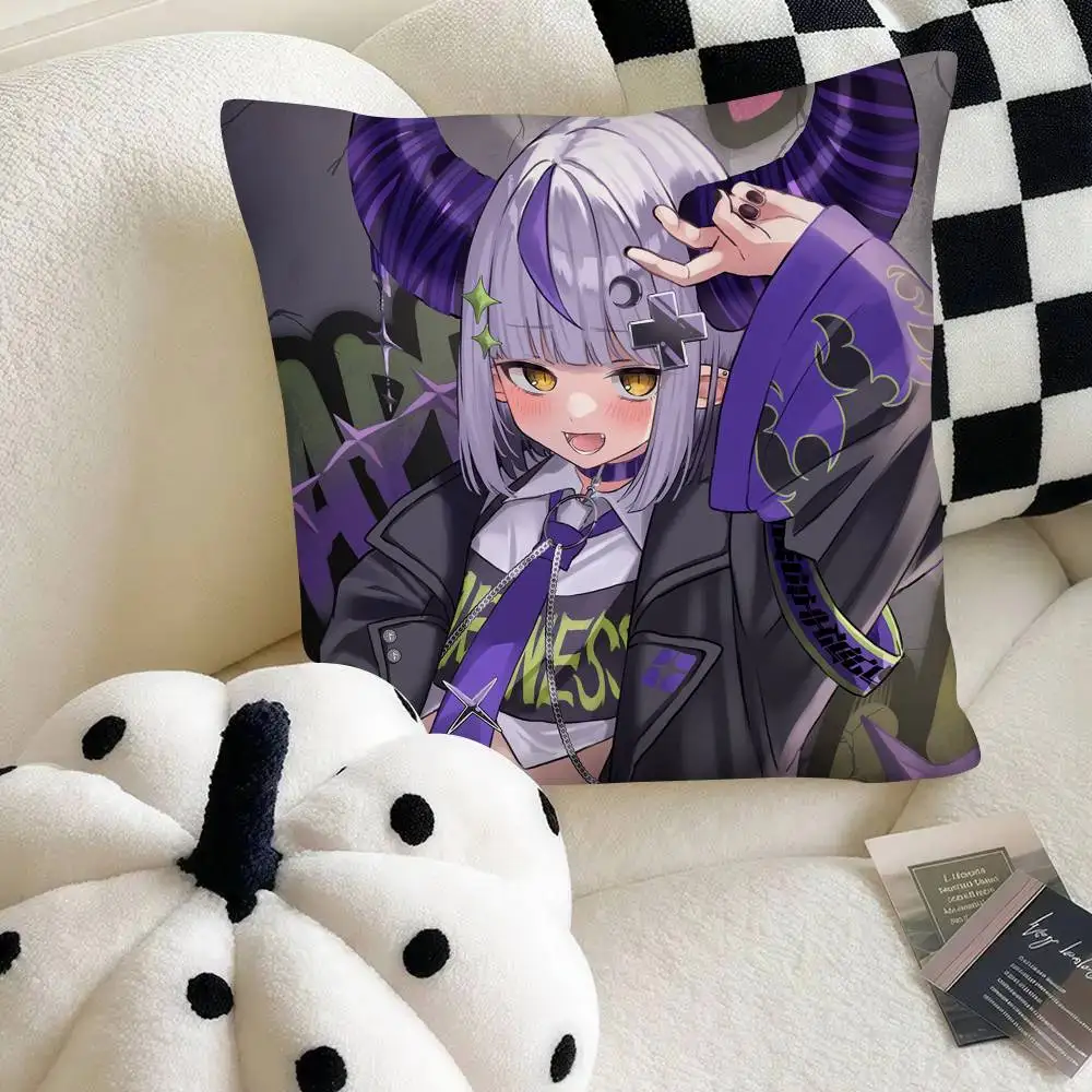 La + Darknesss الظاهري يوتيوب كيس وسادة لطيف وسادة مربعة غرفة نوم أريكة الترفيه الراحة وسادة سيارة ديكور المنزل #6