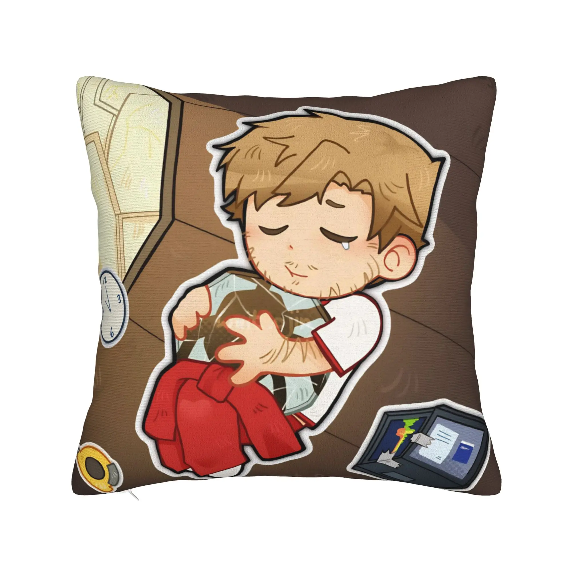 Project Hail Mary Square Pillow Cases Ryland Grace Rockys Cushion Covers Custom Zippered Decor Pillowcover for Car 40x40cm