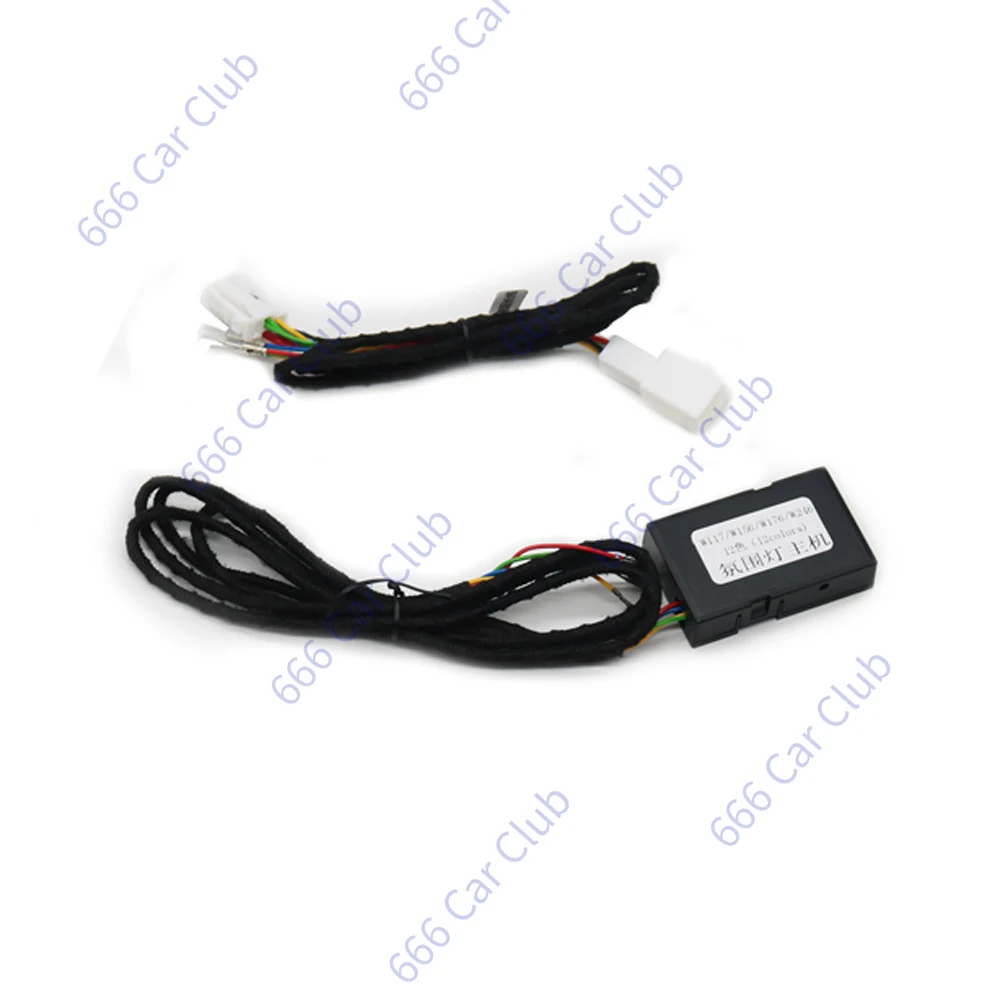 64 Colour RGB LED APP Control Box Module Parts For Mercedes Benz W205 X253 W213 W117 W176 W222 X156 W177 Ambient Light Connector