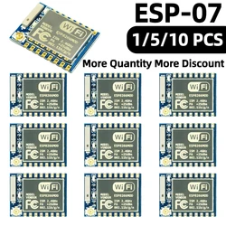 1-10PCS ESP-07 ESP8266 Serial WIFI Wireless Module 2.4Ghz 3.3V ESP Series Modules ESP07 for Arduino