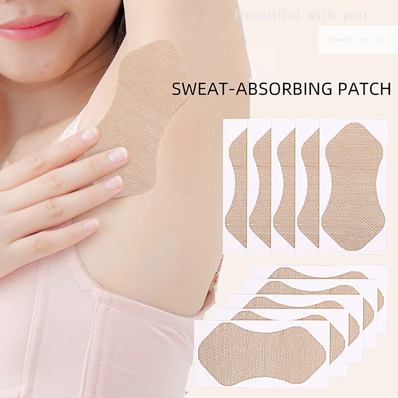 10/20Pcs Disposable Anti Sweat Pads Summer Underarm Anti Perspiration Pads Deodorants Armpits Sweat Sticker Absorbing Sweat