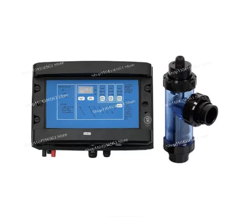 

Salt Water Chlorinator for Pools: Electrolysis Chlorine Generator, 15-50g/h, Self-Cleaning, Digital Control