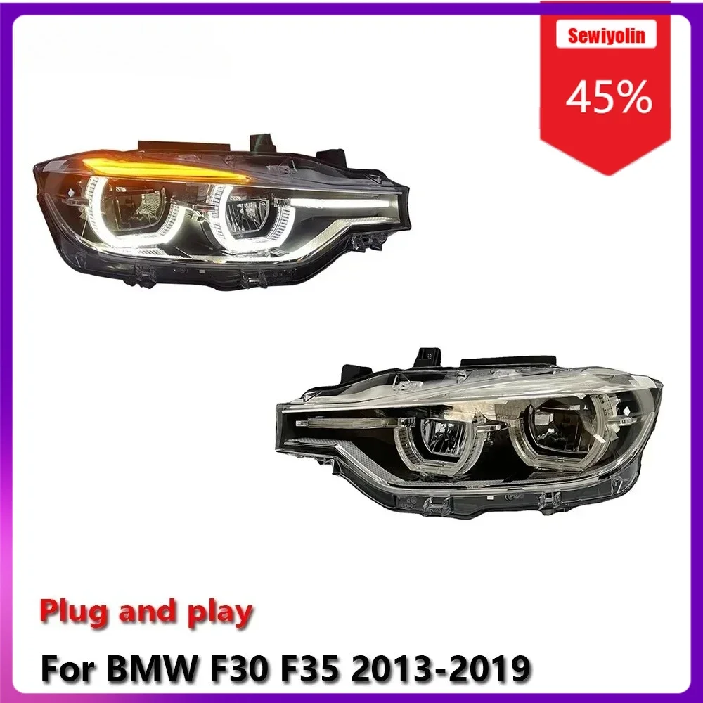 

Sewiyolin Car LED Lamp Lamp Headlight Light Assemblies For BMW 3 Series F30 F35 2013-2019 Auto Fog DRL Brake Turn Signal Lamp P