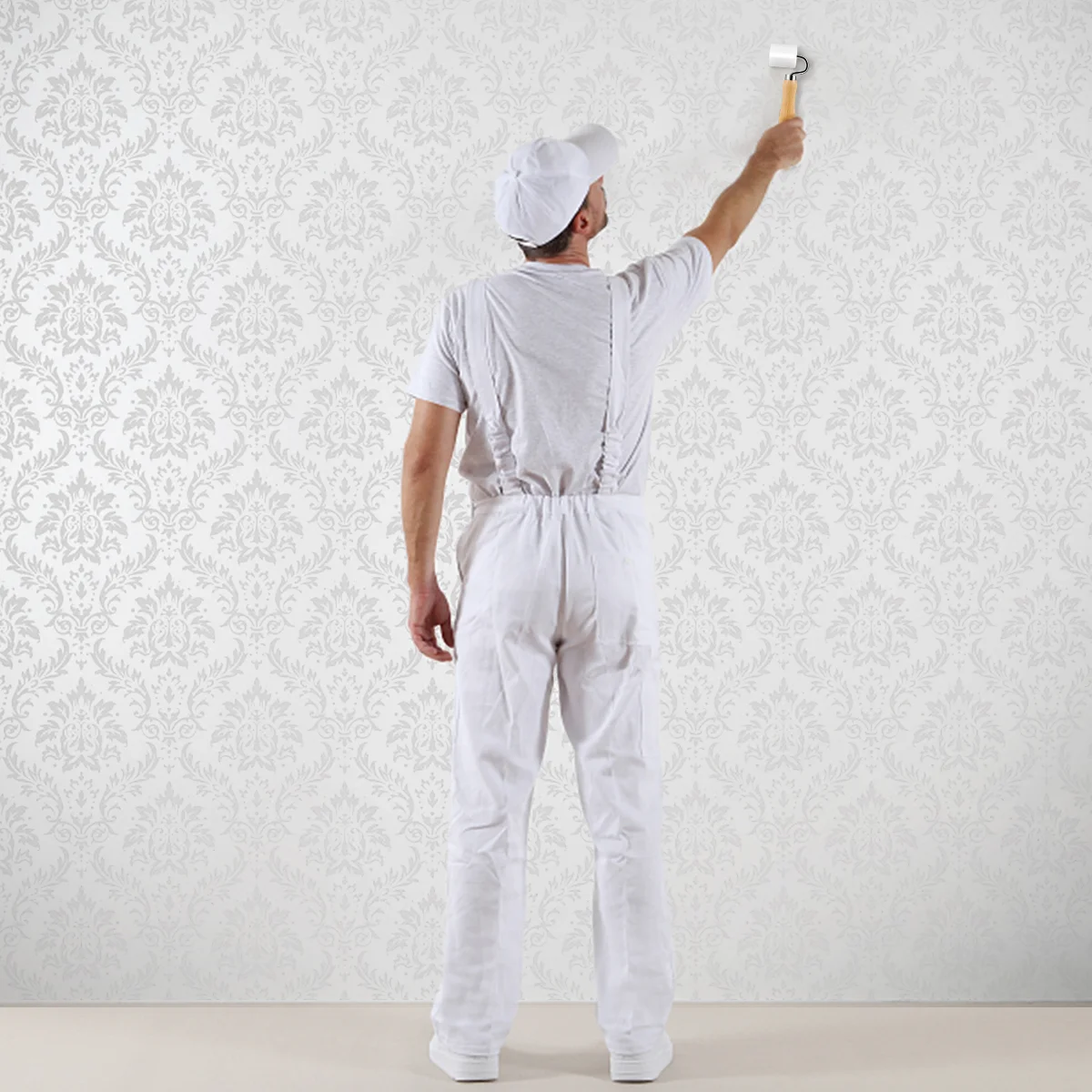 Rodillo de costura de papel tapiz de mano pesada, rodillo de presión de decoración del hogar, herramienta de bricolaje