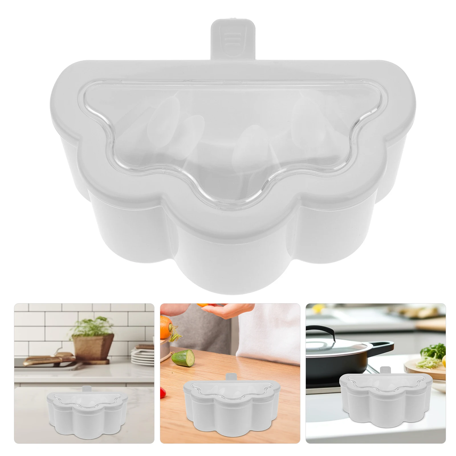 

Spice Jar Compact Multipurpose Container Plastic Pepper Filling Seasoning Containers Kitchen Reusable