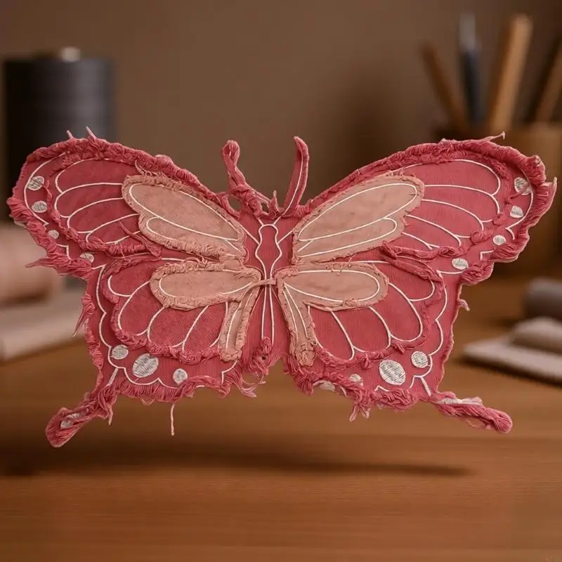 

Washable Embroidered Butterfly Appliques For Jeans Bags And Home Decoration In Retro Styles 87HA