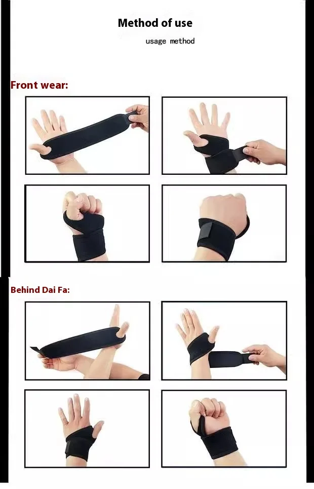 Sport-Handgelenkstütze – atmungsaktive Unterstützung für Fitnessstudio, Volleyball, Basketball – Linderung von Handgelenkschmerzen, Verstauchungen und Sehnenentzündungen – Männer/Frauen – Detail 16