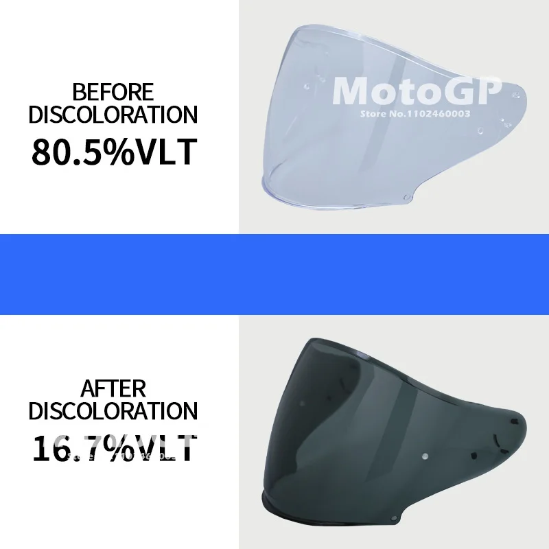 Photochromic Visor for SHOEI J-Cruise 1/2 J-Force 4 CJ-2 Motorcycle Helmet Lens Open Face Shield Capacete motosiklet de casque