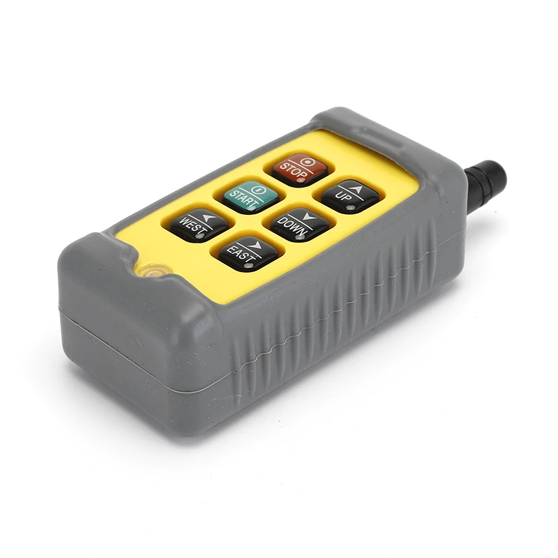 Imagem -06 - Controle Remoto Industrial Botão Interruptor 12v 24v Grua Elétrica Guindaste Elevador Velocidade Única sem Fio Q400 F214s