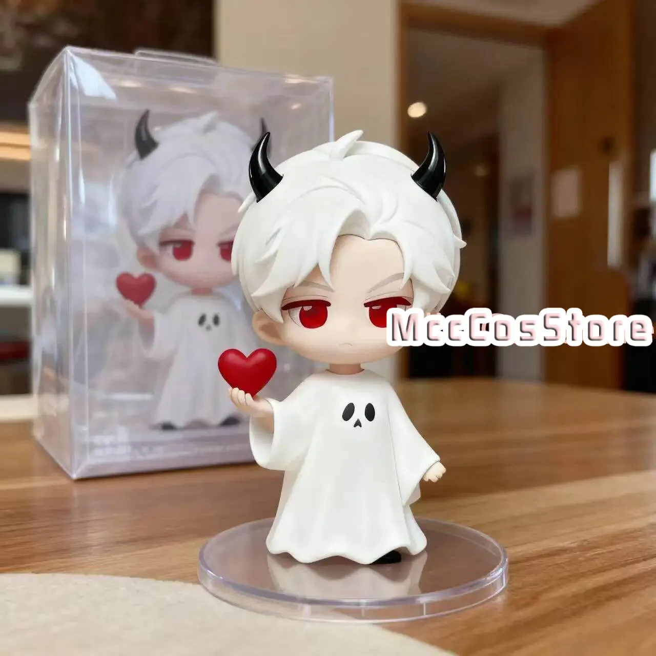 

10Cm Love And Deepspace Sylus Rafayel Zayne Xavier Q-Version Figurine Anime Desktop Ornament Little Acg Statue Girl Birthday Gif