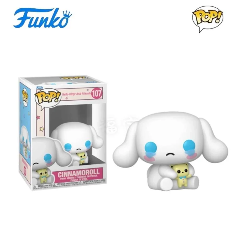 

Подлинная фигурка Funko Pop Cinnamoroll Sanrio, виниловая статуя, кукла, декор, фигурки, модель игрушки, глобальная ограниченная коллекция, подарок