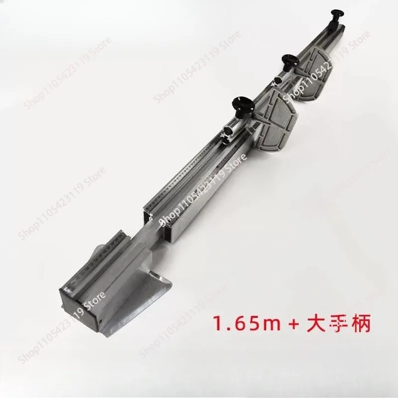 Precision Panel Ruler Push Table Saw Material Saw Backer Woodworking Table Accessories Positioning Plate