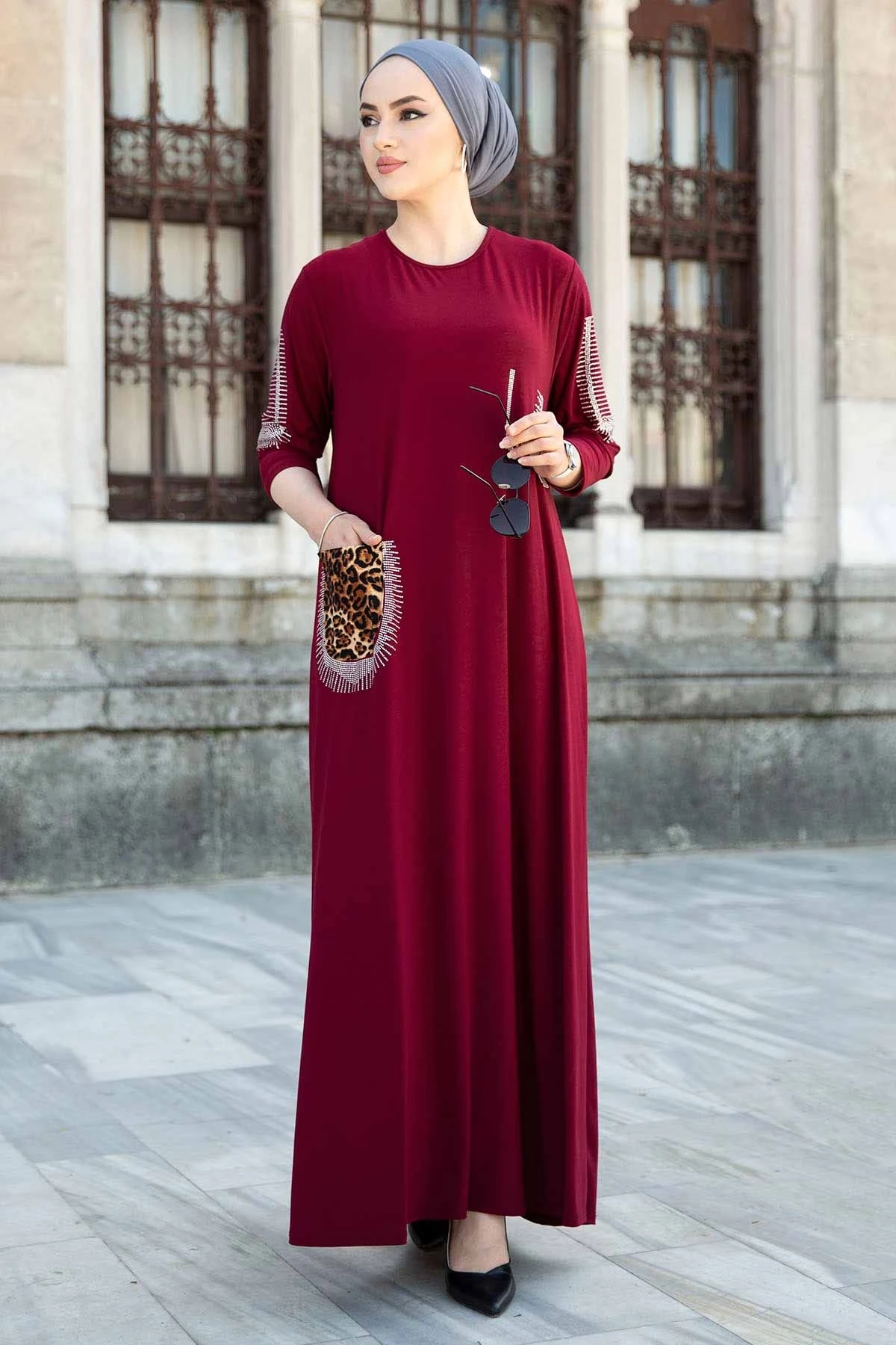 

Dress women's dresses 2021 kaftan abaya long Muslim evening dresses hijab abayas Turkish Hijab Party Casual women clothes